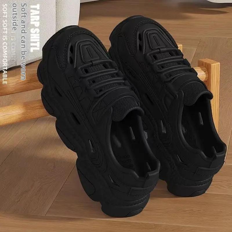 Men's Hole Shoes Thick-soled Beach Fishing Sandals by Dropshipman