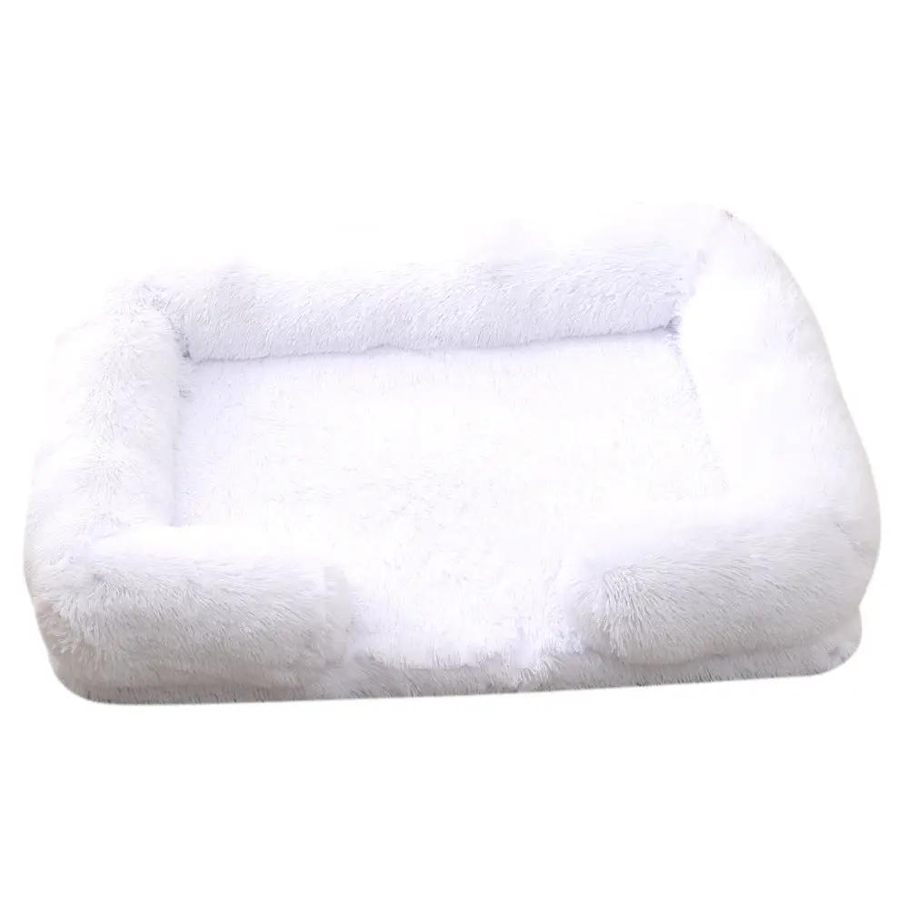 Plush Round Pet Bed Dog Bed Winter by Dropshipman