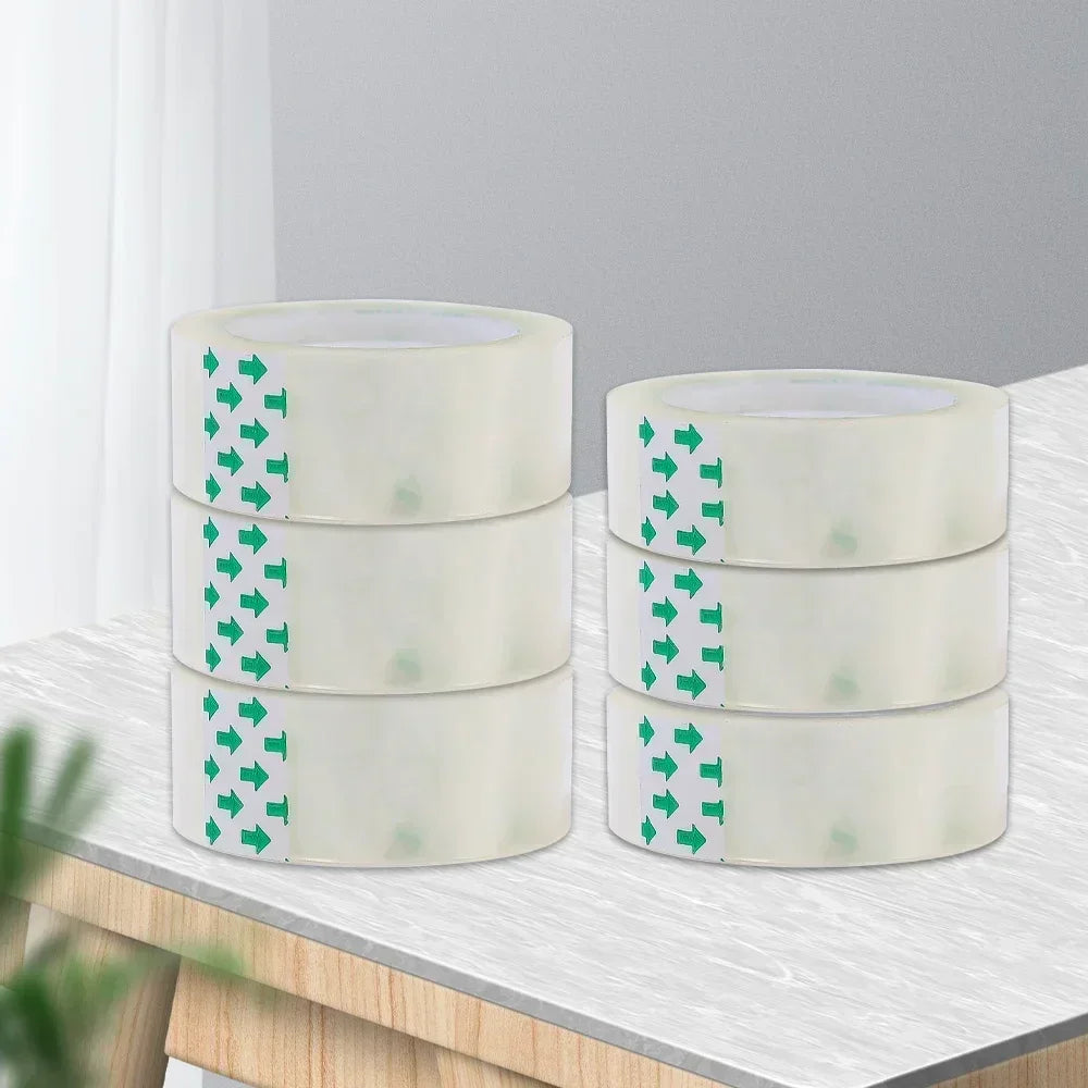10/5/1 Rolls Premium Transparent Tape 0.8Cm 1.2Cm 1.8Cm Multifuntion High-Viscosity Adhesive Tape for Gift Wrapping Packing by All Mart Bristol Ltd