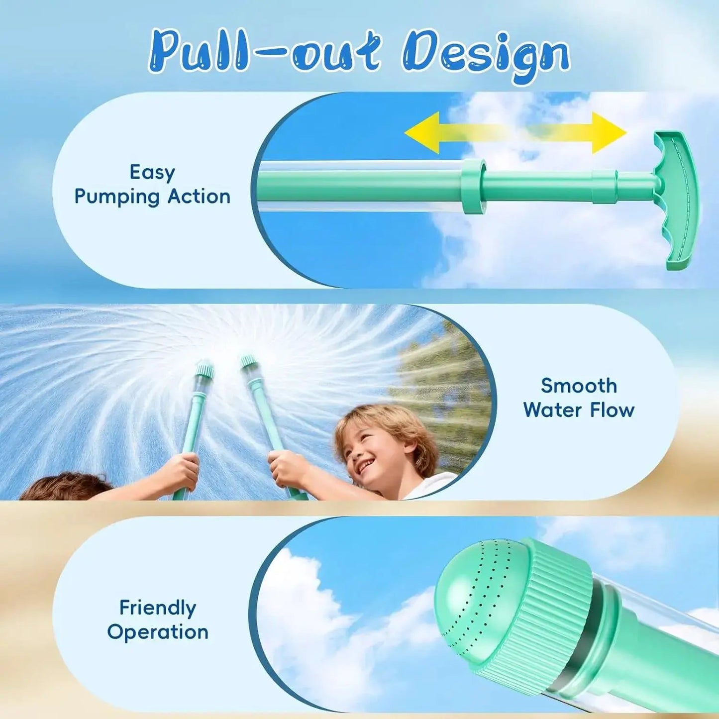 1/2 PC Fireworks-Shaped Water Blaster – the Ultimate Birthday Gift for Boys and Girls,A Must-Have for Pool Parties,And the Perfect Choice for Taking Photos! by All Mart Bristol Ltd
