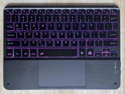 Bluetooth Keyboard With Touch For Mobile Phone Tablet Wireless Rechargeable by Dropshipman