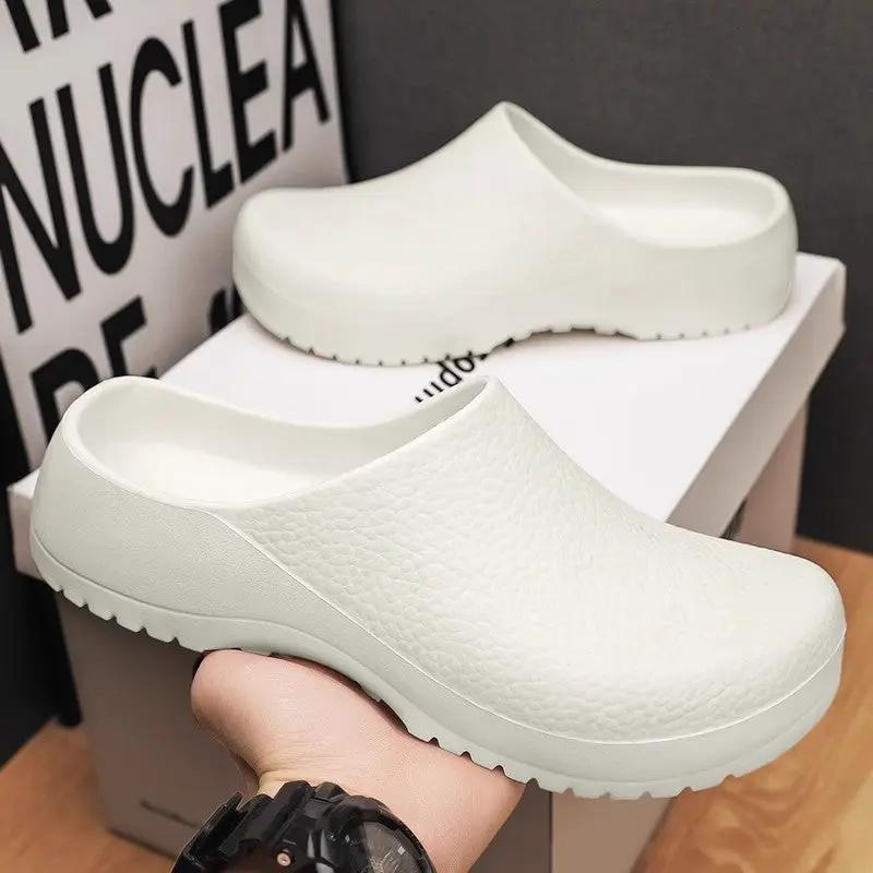 EVA Waterproof And Non-slip Closed-toe Men's Slippers by Dropshipman