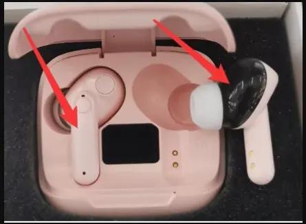 New Mini Transparent Wireless Bluetooth Headset Digital Display ENC Noise Reduction True Wireless Sports Music by Dropshipman