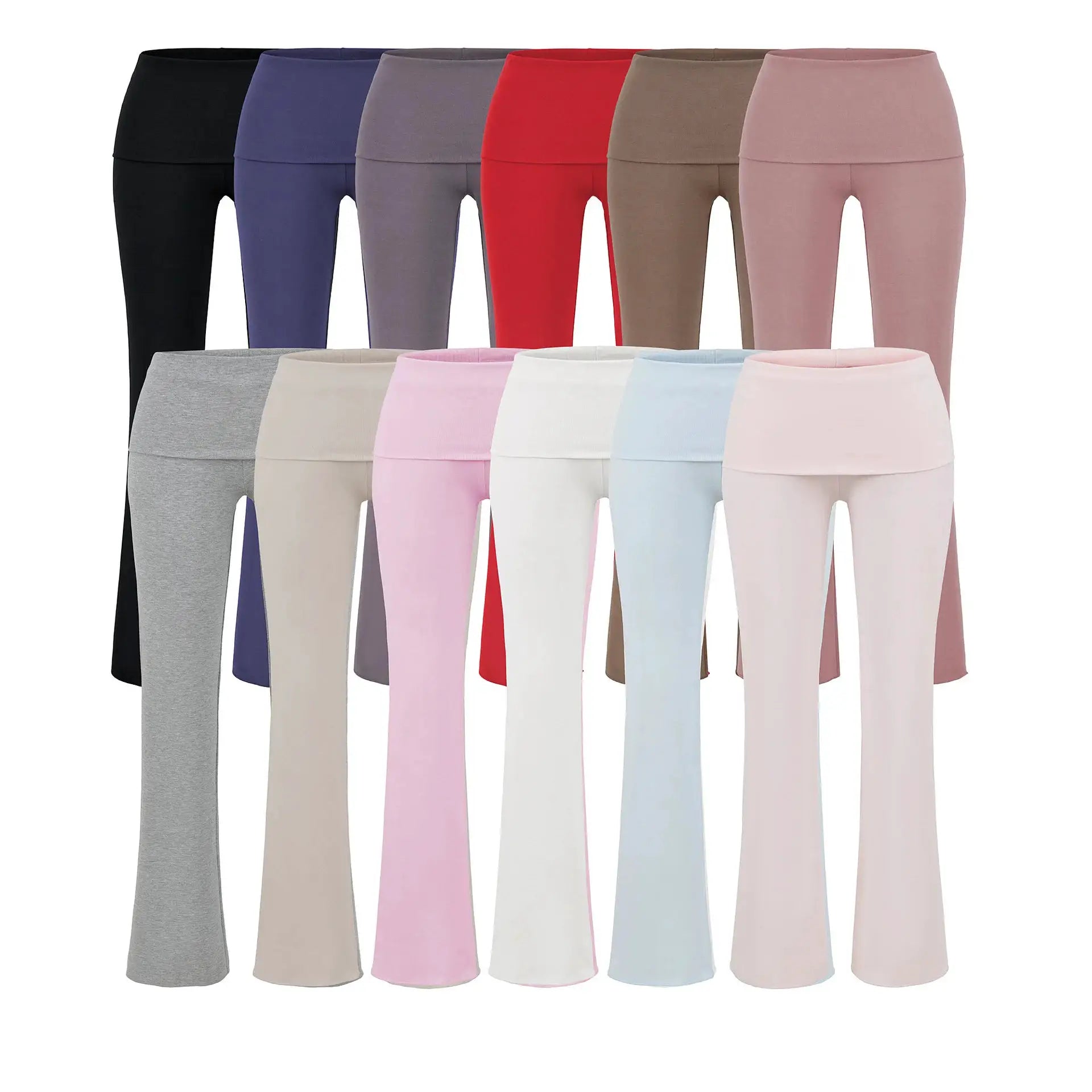 FigureFlattering Set Seductive Slimming T-Shirt Set Wide Leg High-Waisted Set Two-Piece Comfortable Chic Outfit For Women by All Mart Bristol Ltd