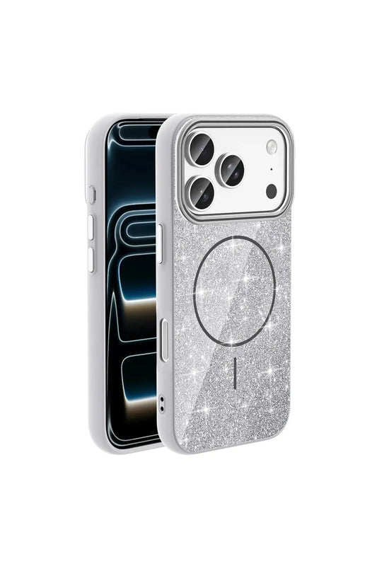 Iphone 17 Pro Max Case Oxo Glitter Magnetic Charging Cover by All Mart Bristol Ltd