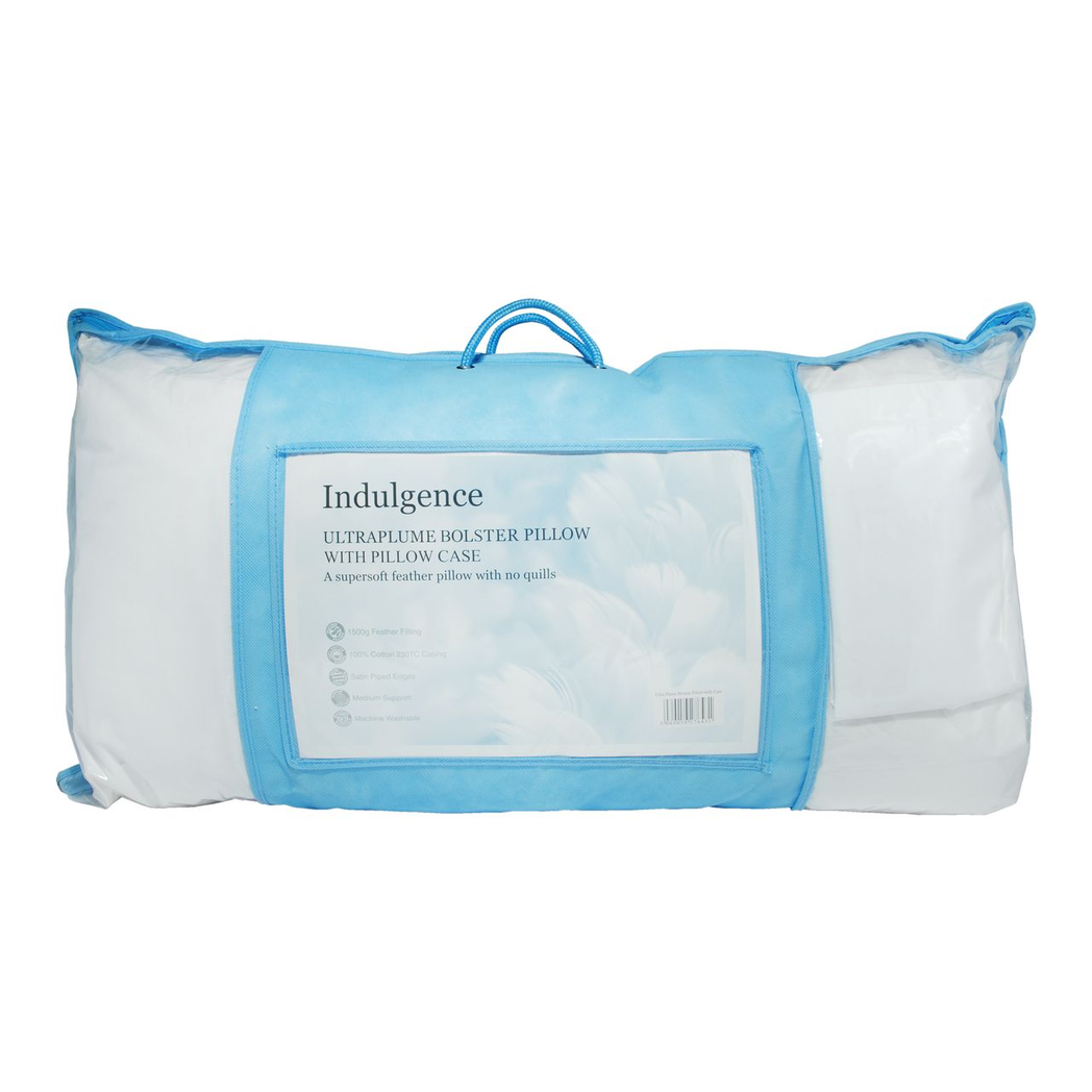 Ultraplume Bolster 36" Feather Pillow by Indulgence