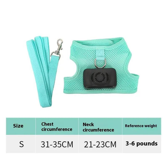 Pets Dog Vest Chest Strap Harness Air Conditioner Cooling And Breathable With Air Conditioner Pet Products by Dropshipman