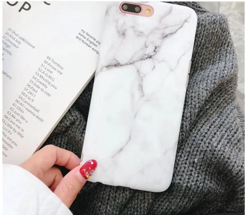 Compatible with Apple, Luxury marble phone case for iPhone 7 case for iphone X 7 6 6S 8 Plus 6S case cover XR XS MXA silicon case by Dropshipman