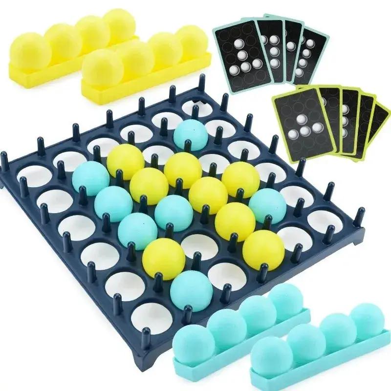 Bounce Ball Game Jumping Ball Board Table Game Interaction Family Party Desktop Bouncing Funny Toy Kit for Children Adults by All Mart Bristol Ltd