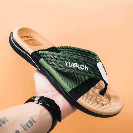 EVA Non-slip Deodorant Beach Men's Flip-flops by Dropshipman