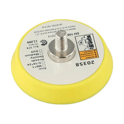 2/3/5 Inch Polishing Sanding Disc M6/M8 Male Thread Backing Pad Sander Polishing Tray For Wood Metal For Grinding Polishing by All Mart Bristol Ltd