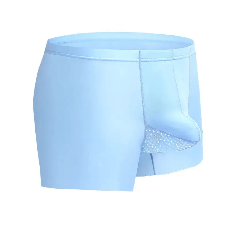 3PCS Men Boxer Shorts Mens Ice Silk Seamless Underwear Boxers Homme Ice Silk Boxershorts Breathable Mesh Panties Sexy Underpants by All Mart Bristol Ltd