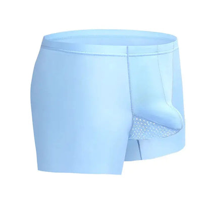 3PCS Men Boxer Shorts Mens Ice Silk Seamless Underwear Boxers Homme Ice Silk Boxershorts Breathable Mesh Panties Sexy Underpants by All Mart Bristol Ltd