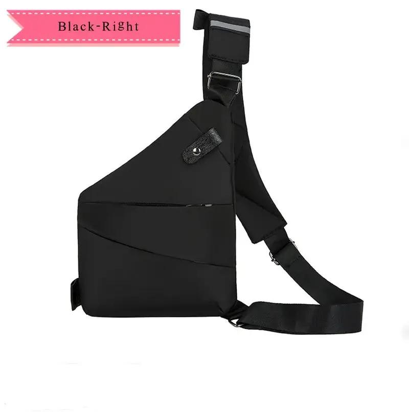 New Multifunction Chest Bags anti Theft Single Crossobdy Bags for Men Waterproof Male Cross Body Messenger Bag Fanny Pack Sac by All Mart Bristol Ltd