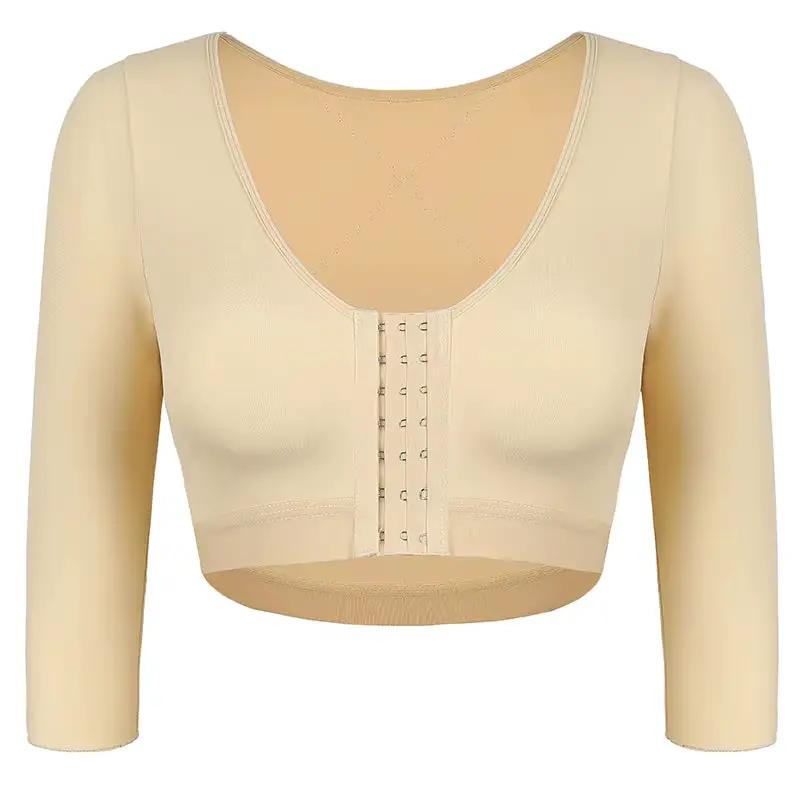 MISSMOLY Womens Arm Shaper Tops Slimmer Compression Half Sleeves Post Surgery Posture Corrector Shapewear by All Mart Bristol Ltd