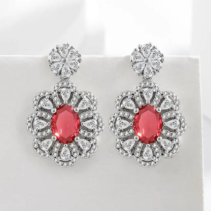 Bride Jewelry Earrings Necklace Jewelry Suit by Dropshipman