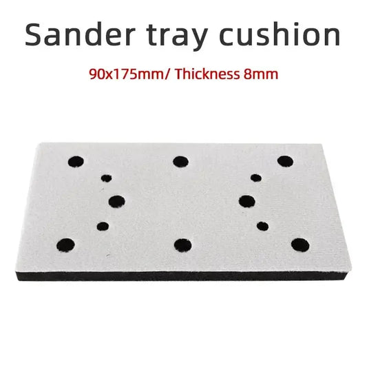 Sponge Cushion Rectangular 90x175mm Suitable for Festo 3+2+3 Holes Square Thick Cushion Rectangular 8-hole Sandpaper by All Mart Bristol Ltd