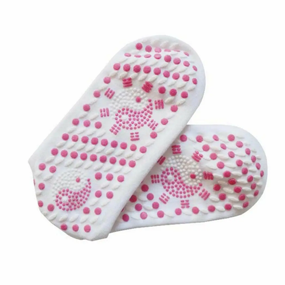 Envie Tourmaline Magnetic Health Socks, White by Envie