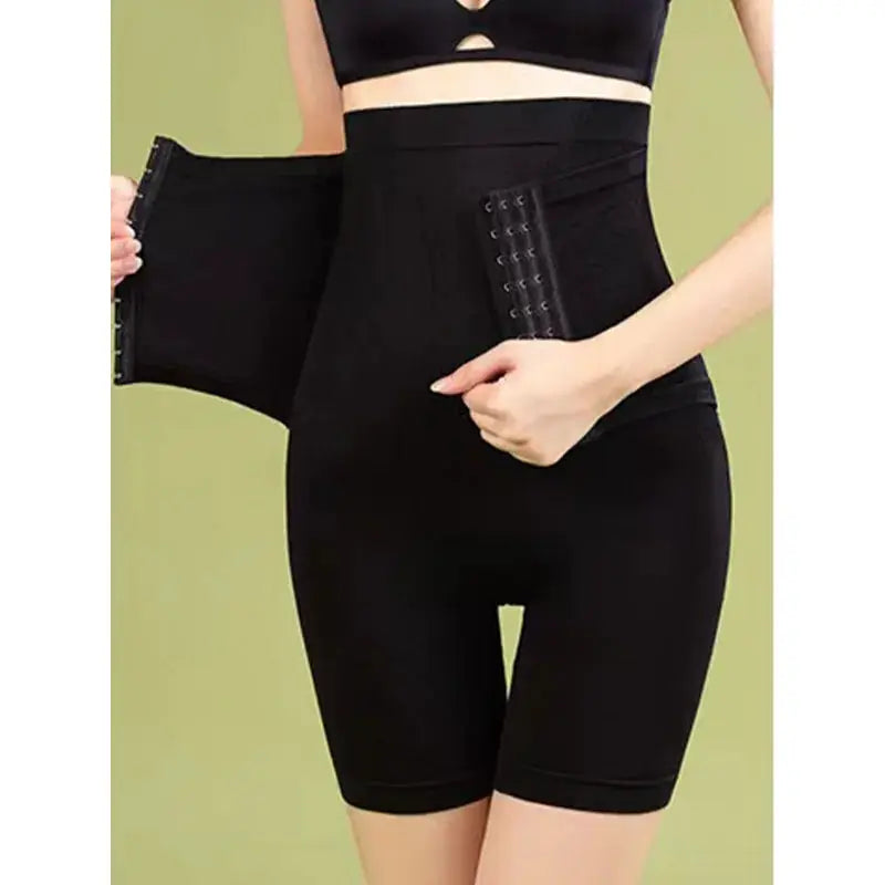 Women'S High-Waisted Tummy Control Shapewear Leggings - /Neutral Tummy Control Pants with Snap Button Closure by All Mart Bristol Ltd