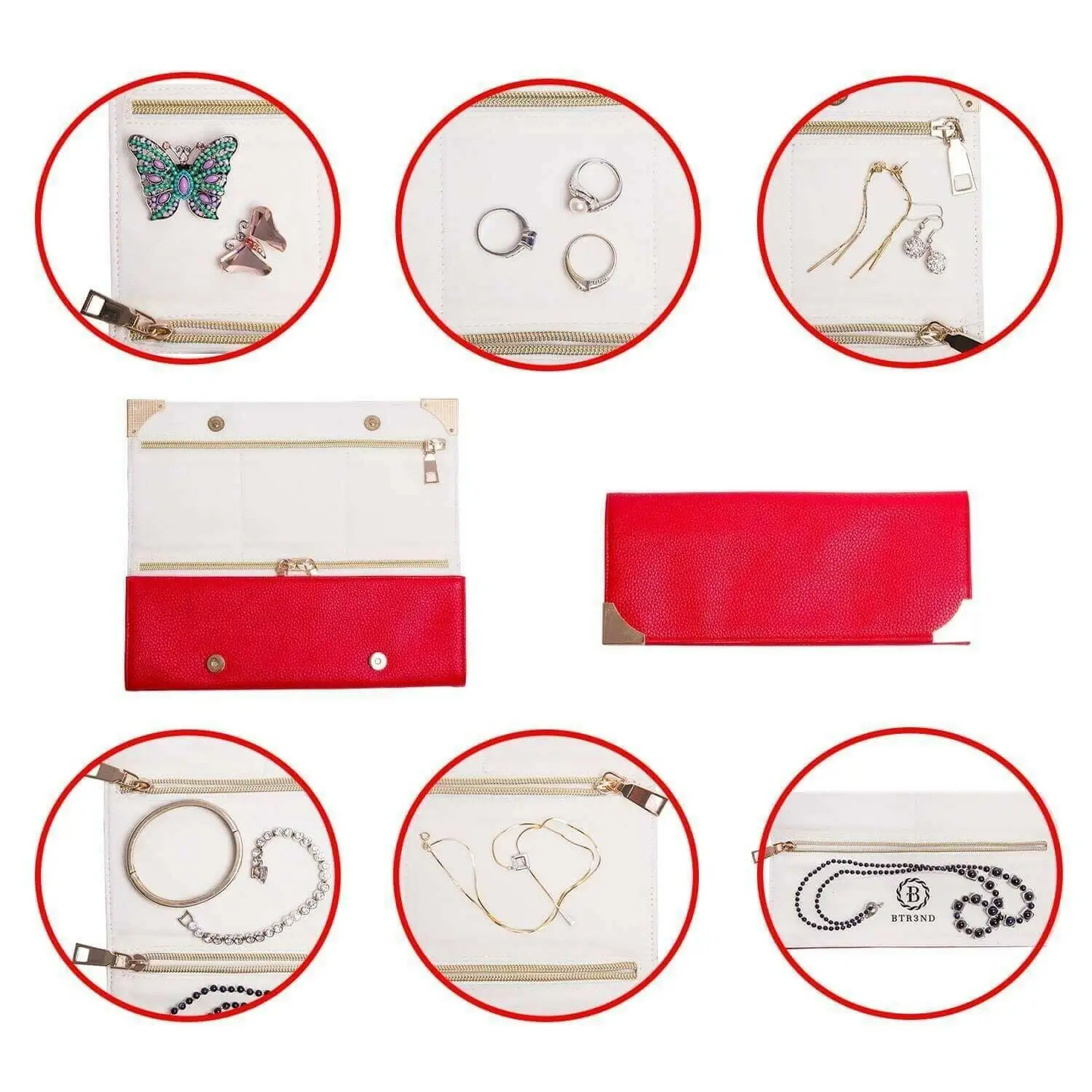 Clutch Wallet Jewelry Roll by All Mart Bristol Ltd