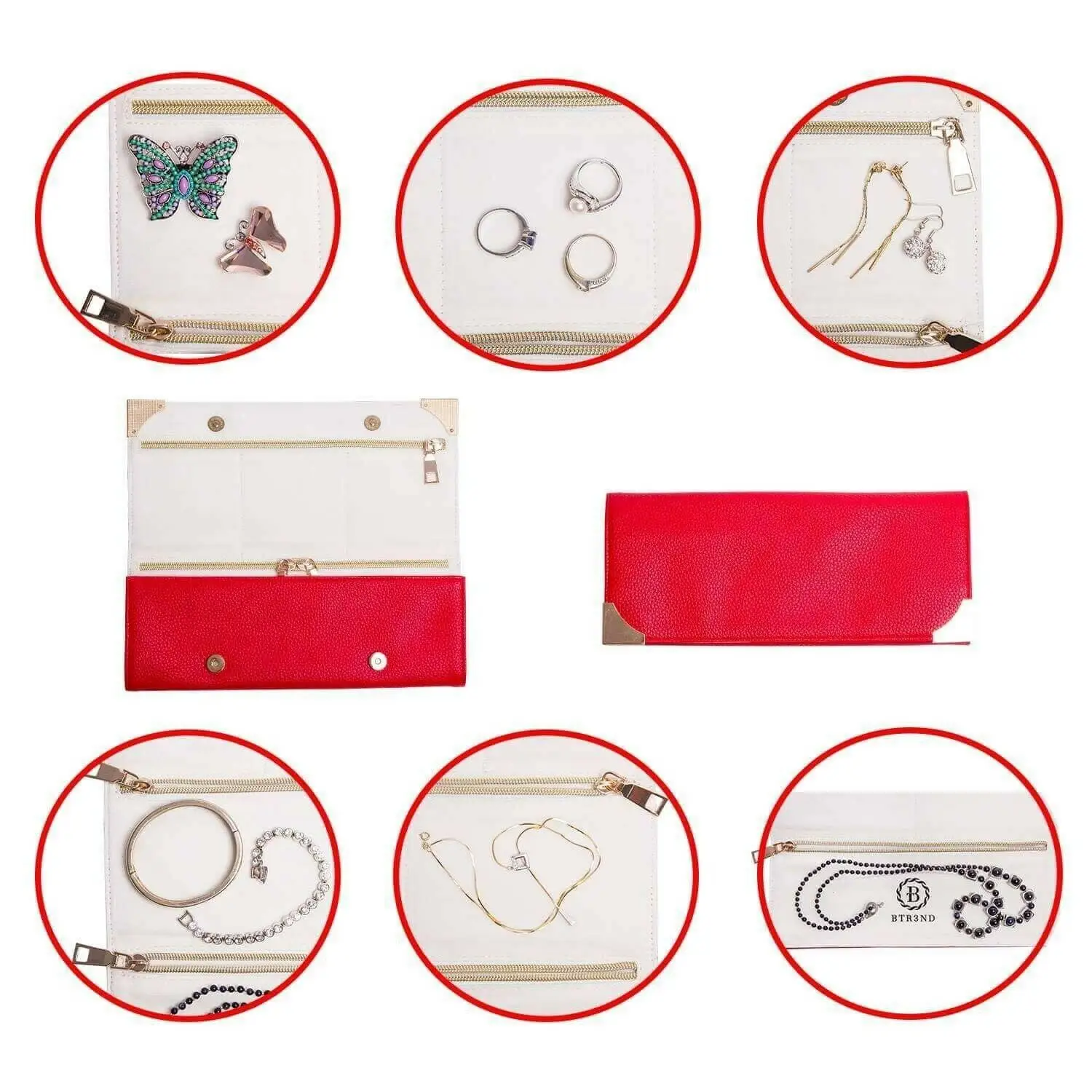 Clutch Wallet Jewelry Roll by All Mart Bristol Ltd