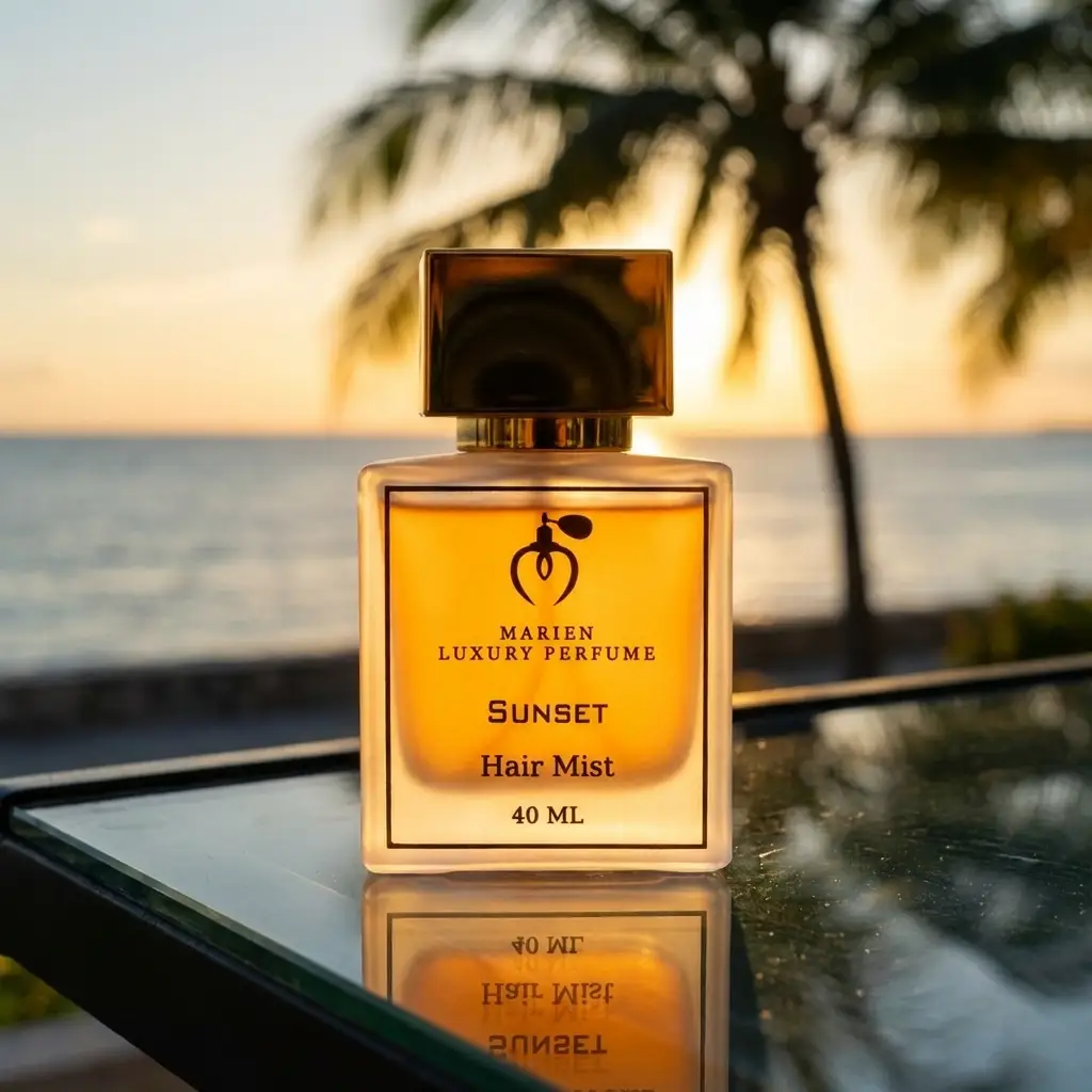 Marien Sunset Luxury Hair & Body Mist | Vanilla, Musk - 50ml by All Mart Bristol Ltd