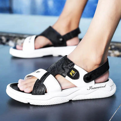Summer Casual Outerwear Sandals And Slippers Beach Shoes Men by Dropshipman