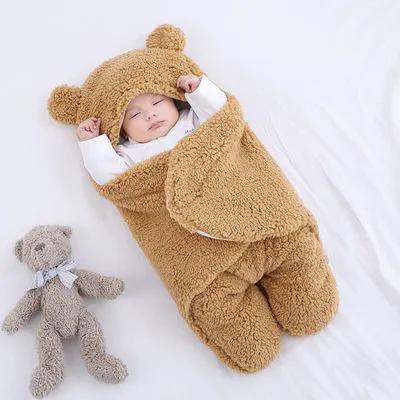 Baby Hold Newborn Thickened Out Wrap Swaddle Sleeping Bag by Dropshipman
