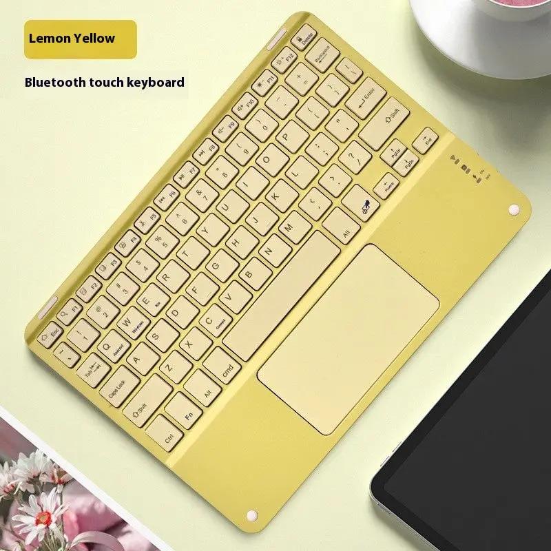 Square Hat Touch Bluetooth Wireless Charging Keyboard by Dropshipman