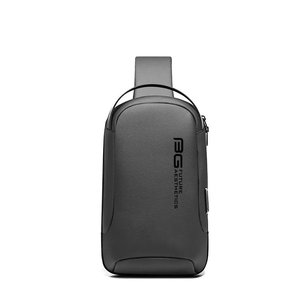 Men's Casual Shoulder Business Usb Shoulder Bag by Dropshipman