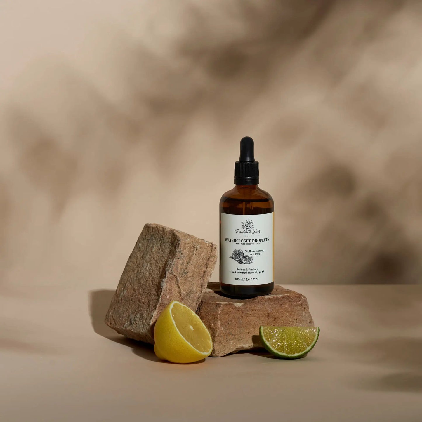 Natural Watercloset Droplets – Sicilian Lemon & Lime by Read The Label London