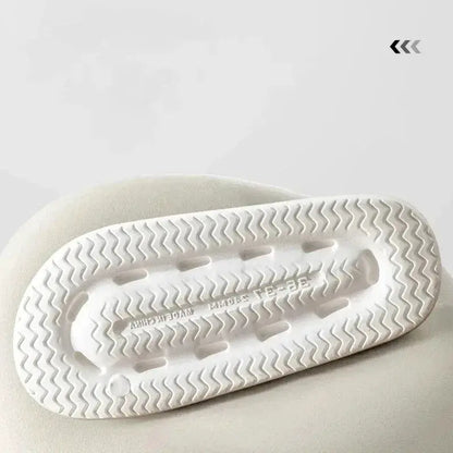 Cute Carton Slippers Bathroom Slippers Cloud Cushion Slides Summer Soft Thick Platform Home Men Indoor Non-slip Flat Flip Flops by All Mart Bristol Ltd