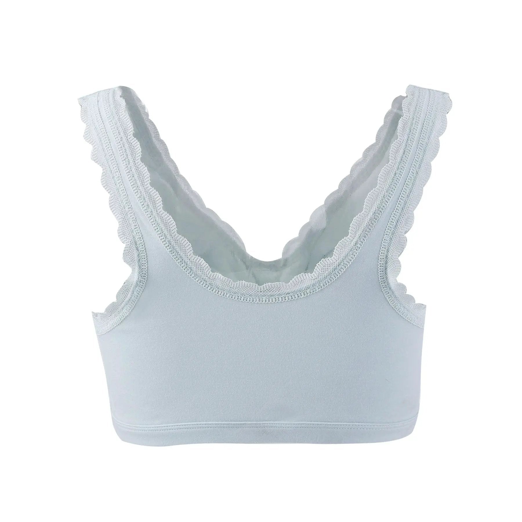 Georgia - Silk Back Support Full Coverage Wireless Organic Cotton Bra by Juliemay Lingerie