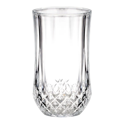 Vinsani 350ml Crystal Tall Glasses 6pcs 1010497 by Vinsani