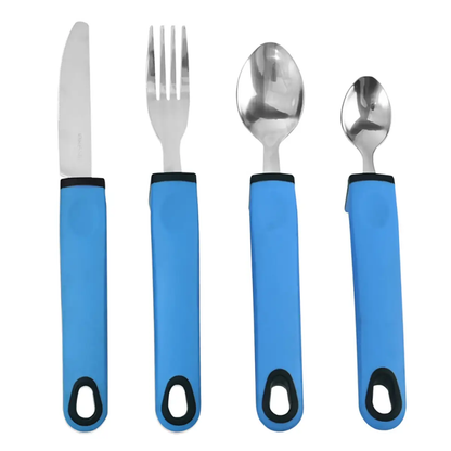 Elderly Aid Cutlery Sets Eating Easy Grip Disabled Utensil Spoon Fork Arthritis by N/A
