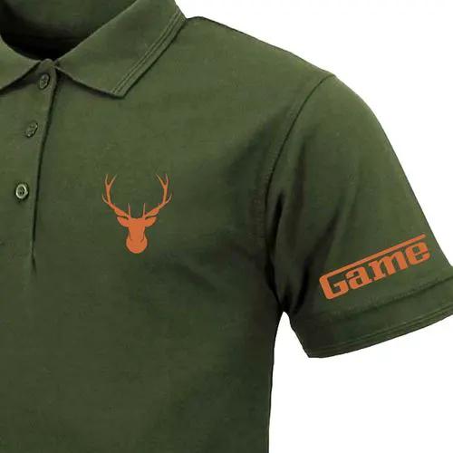 Game Stag Logo Polo Shirt by Game Technical Apparel