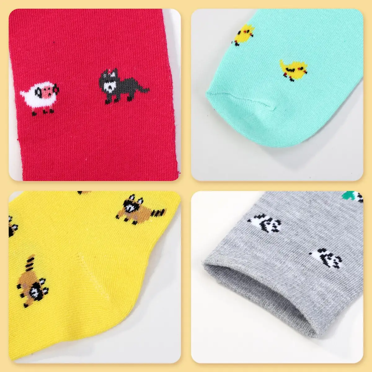 VINSANI ANIMAL SOCKS 5pk 1010419 by Vinsani