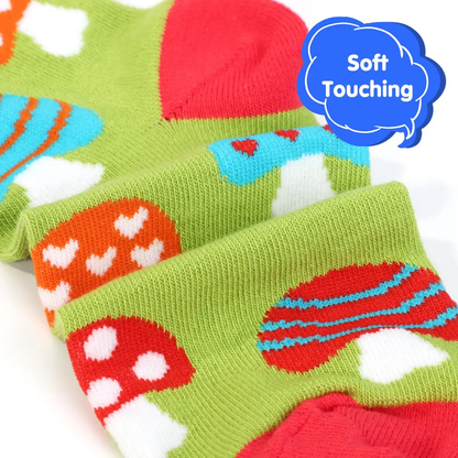 VINSANI MUSHROOMS SOCKS 5pk 1010416 by Vinsani