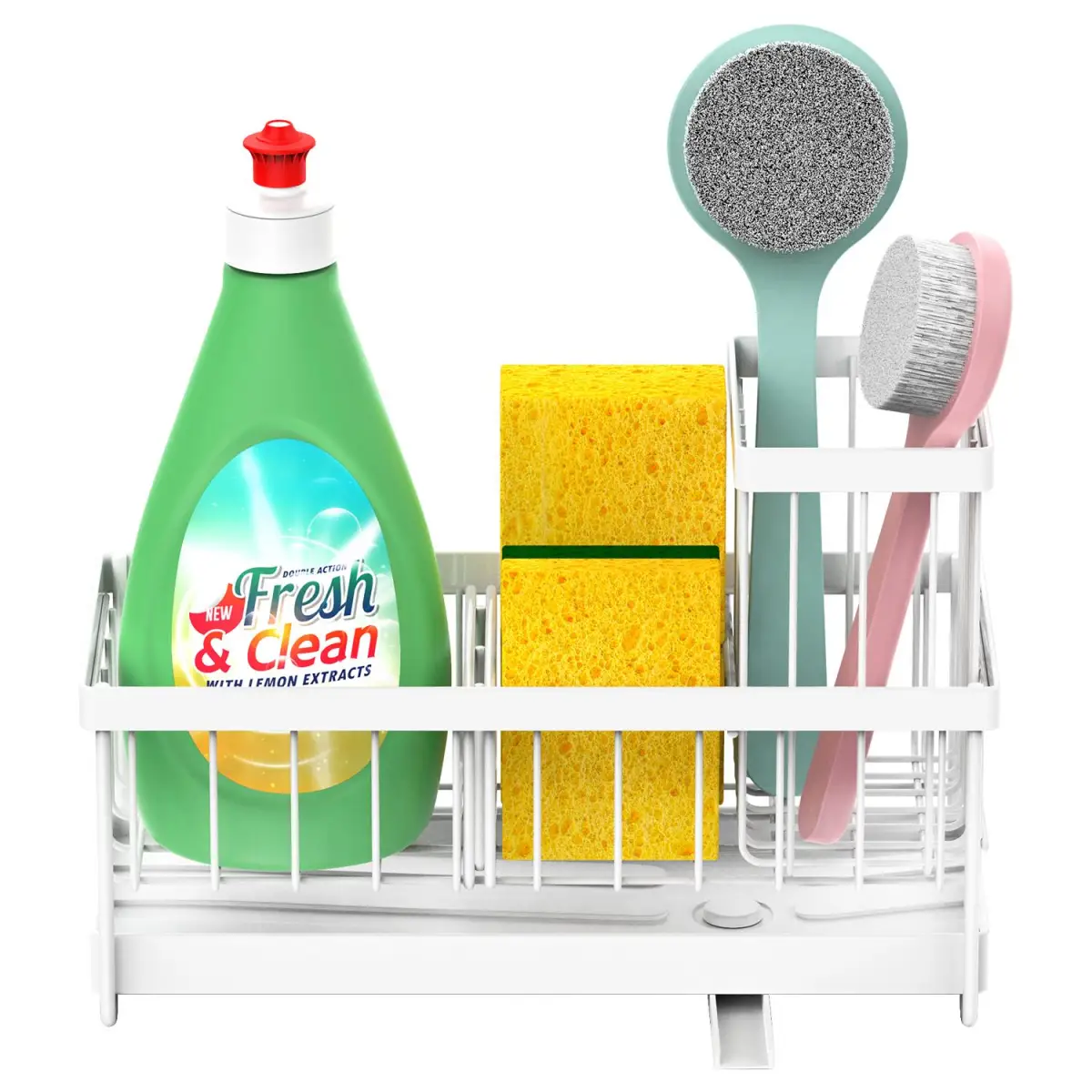 VINSANI WHITE SINK SPONGE HOLDER 1010499 by Vinsani
