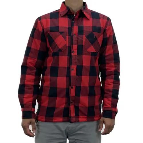 Mens Sherpa Fleece Lined Work Shirt - 4061 by Ek Wholesale