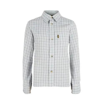 Kids Game Tattersall Check Shirt by Game Technical Apparel