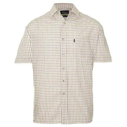 Mens Champion Short Sleeve Tattersall Shirt - 3041 by Ek Wholesale