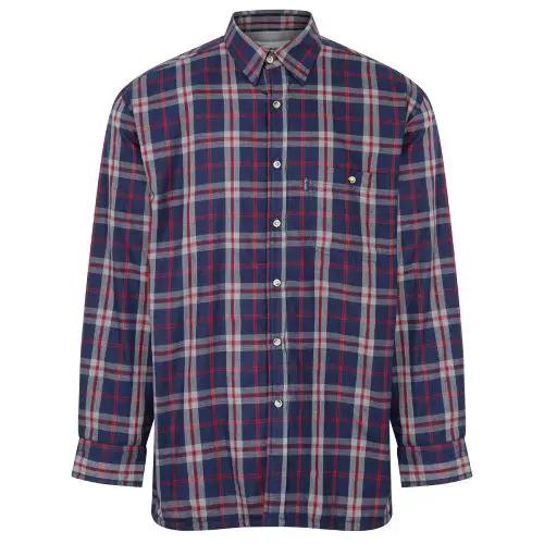 Mens Champion Country Fleece Lined Check Shirt by Champion