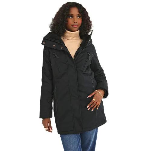 Ladies Brave Soul Vicky Long Coat by Brave Soul