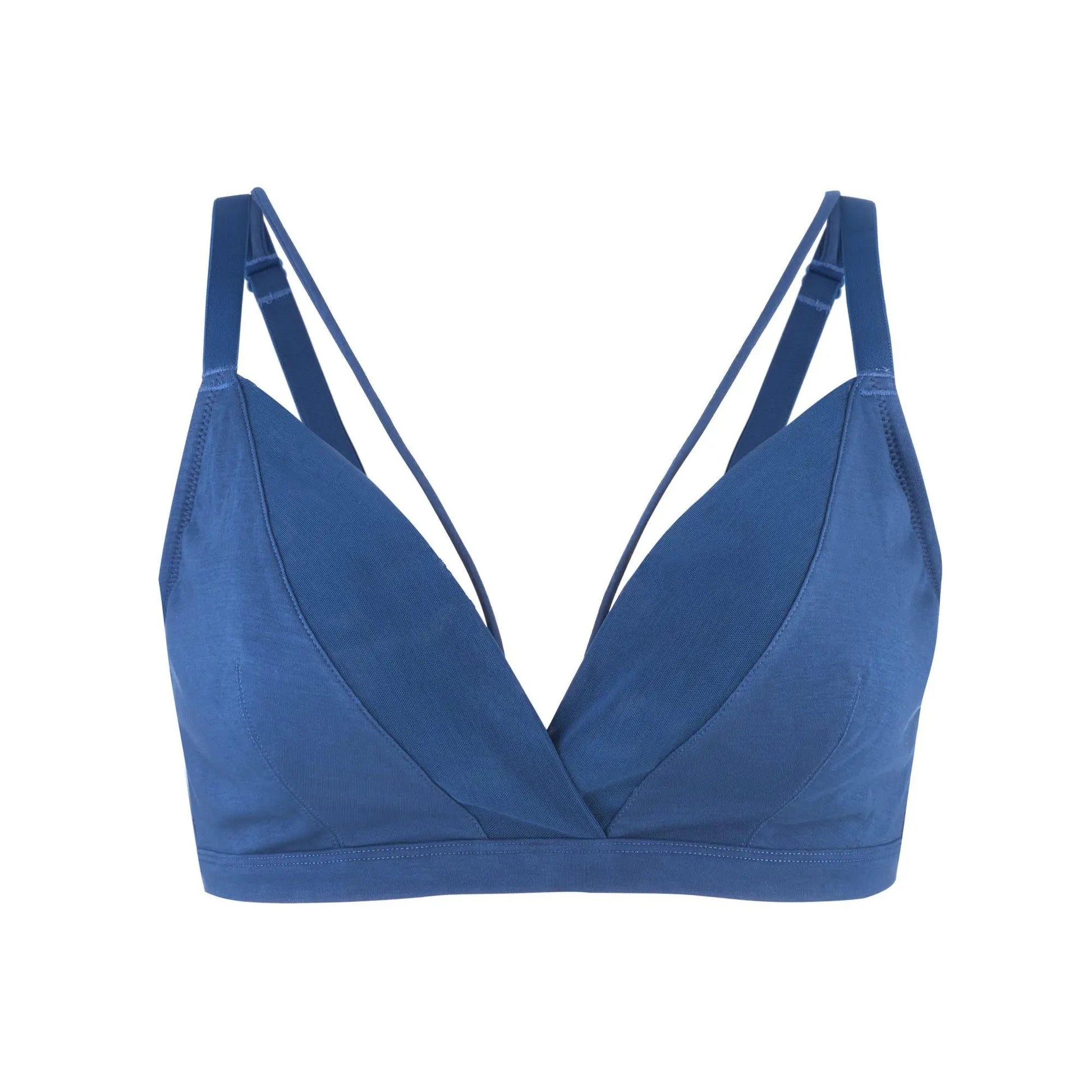 Hope - Silk & Organic Cotton Bralette by Juliemay Lingerie
