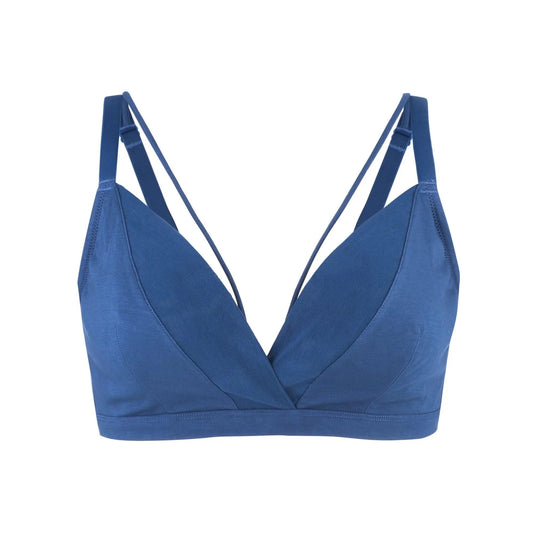 Hope - Silk & Organic Cotton Bralette by Juliemay Lingerie