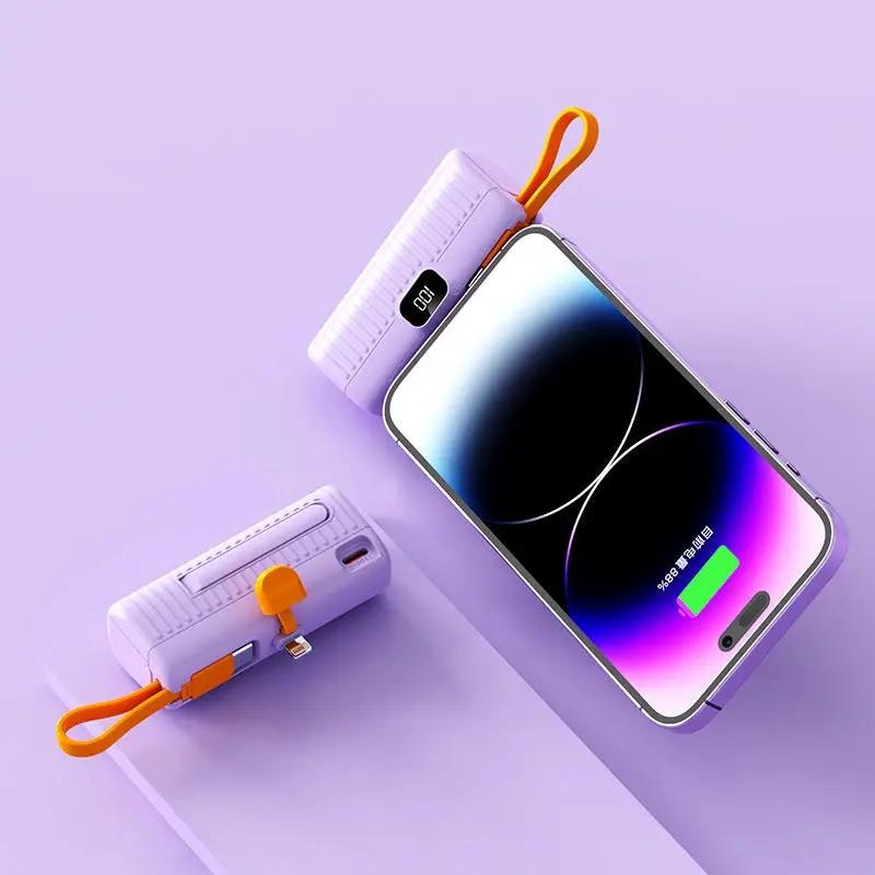 Power Bank Compact Portable Capsule Power Bank by Dropshipman