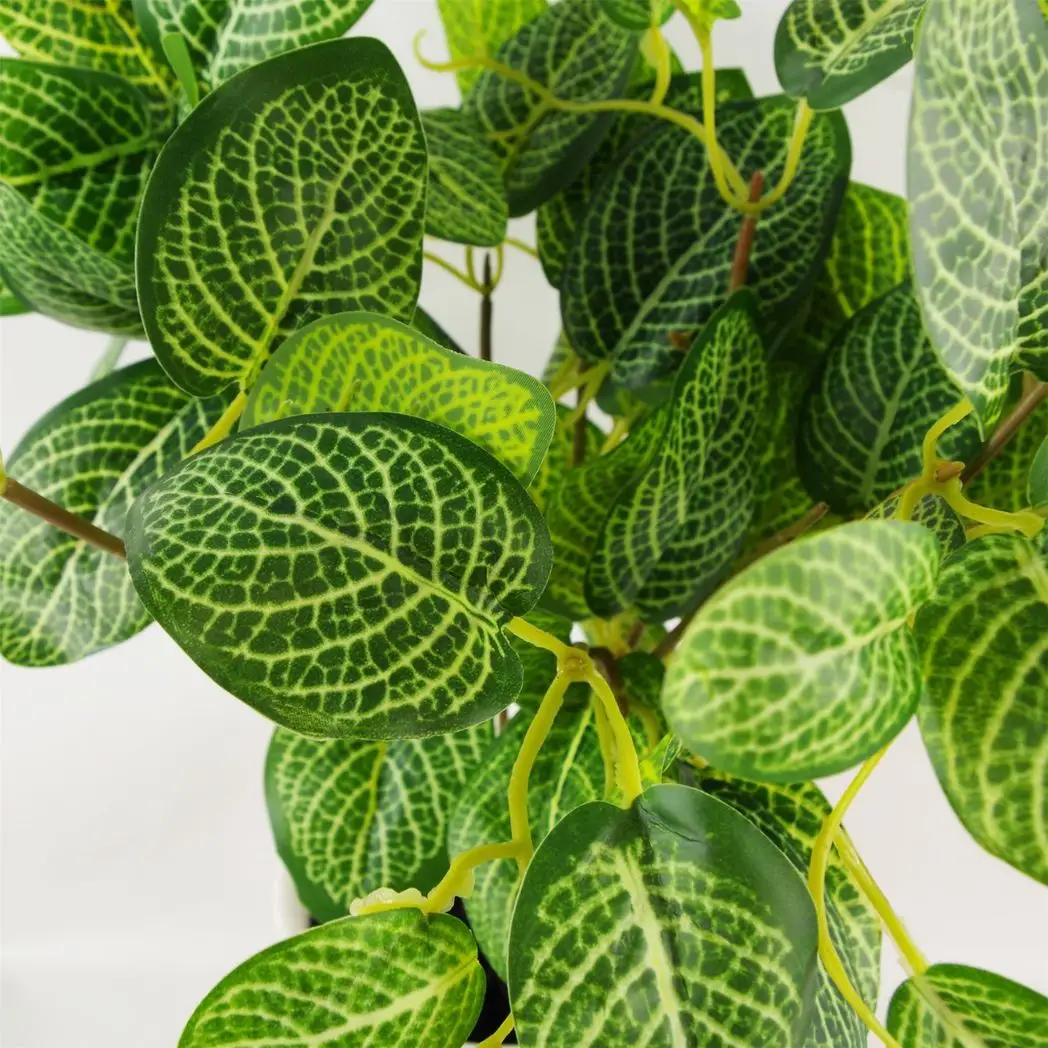 40cm Artificial Variegated Pothos Plant by Leaf