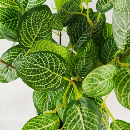 40cm Artificial Variegated Pothos Plant by Leaf