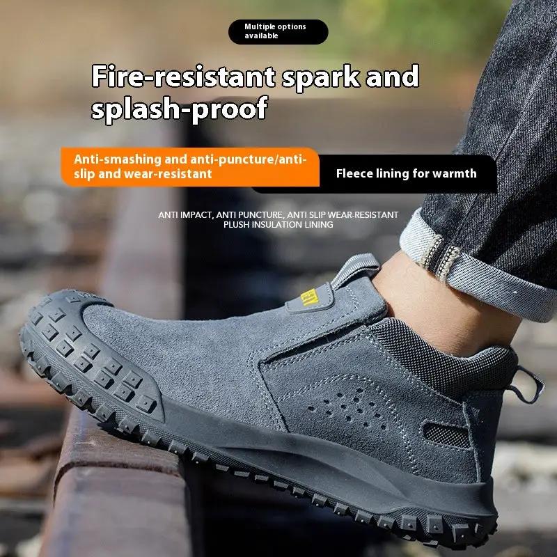 Welding Work Safety Shoes by Dropshipman